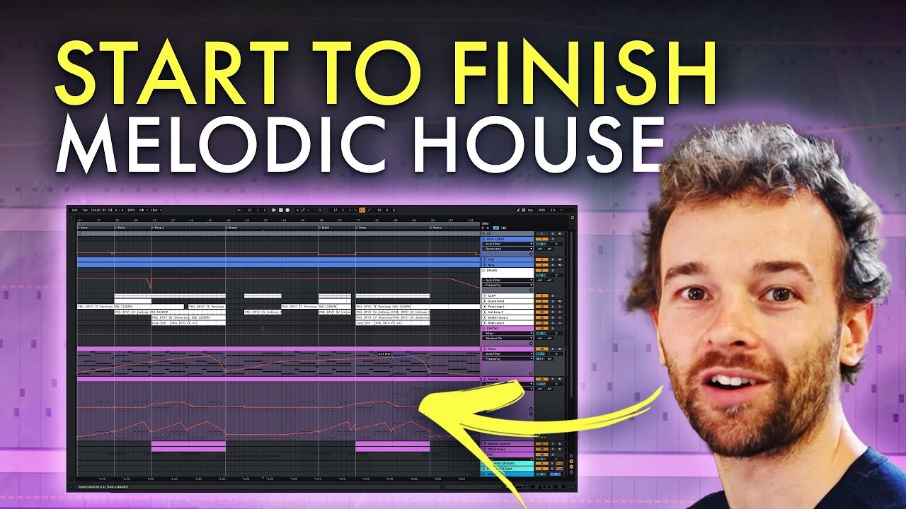 Free Ableton Melodic House Project – Start to Finish Track (PML)