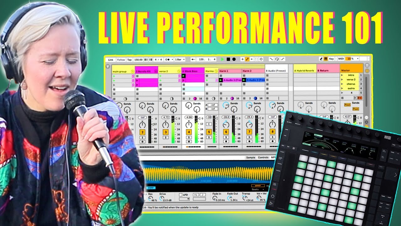 Free Ableton Live & Push 2 Performance Template (LNA Does Audio Stuff)
