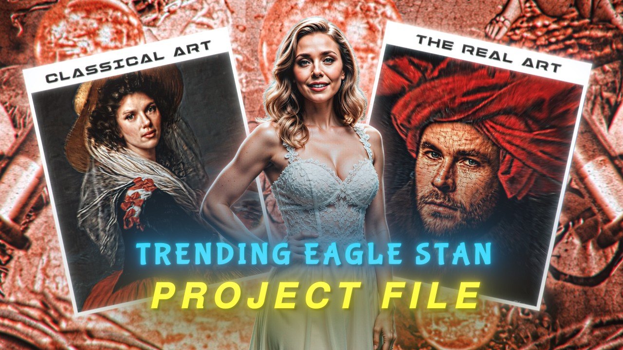 Free After Effects Project: Modern Art Trending Edit (AE Stark)