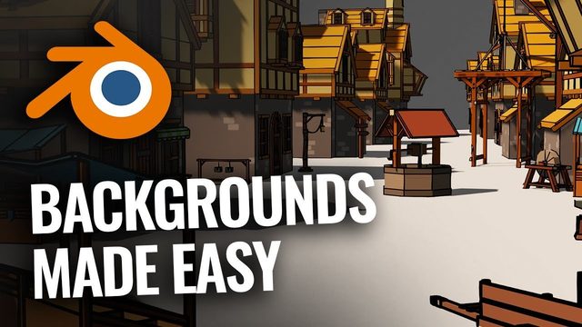 Free Blender Scene for Webtoon Comic Backgrounds (Rexel Bartolome)
