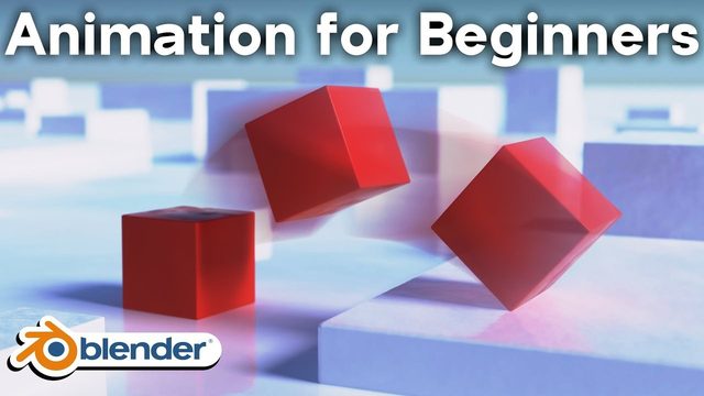 Free Blender Animation Beginner Files: Suzanne & Cube (Ryan King Art)