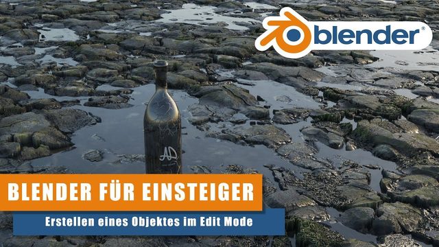 Free Blender File: Bottle Modeling for Beginners (Andy Designs)