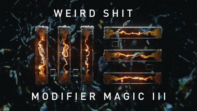 Free Blender 2.82 Modifier Stack Scene: Modifier Magic III (Mantissa)