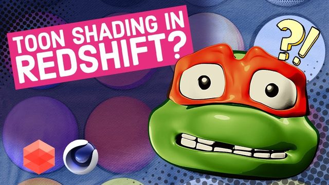Free Cinema 4D Redshift MatCap Toon Shading Scene (eyedesyn)