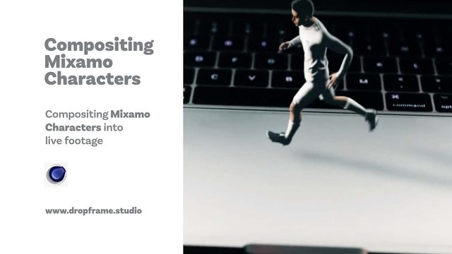 Free Cinema 4D Mixamo Compositing Project Files (Drop Frame Studio)