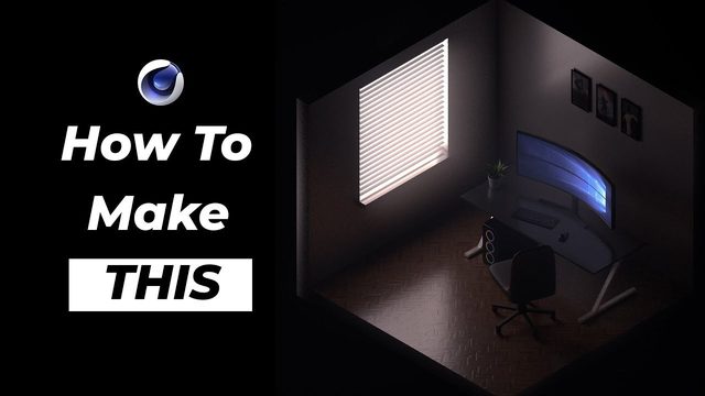 Free Cinema 4D Arnold Isometric Game Room Project, Part 1 (3D PRS)