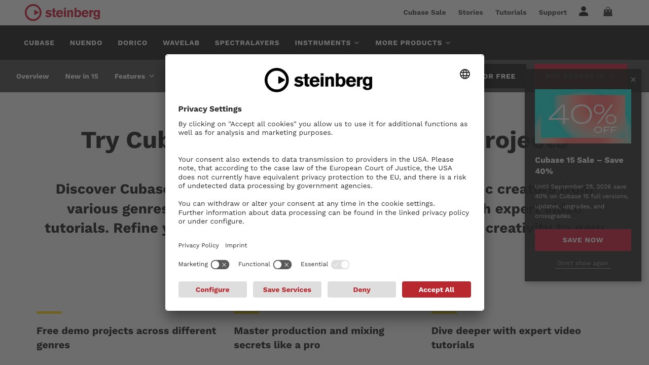 Free Cubase Pro 15 Demo Project: Austin Hull Pop Song (Steinberg)
