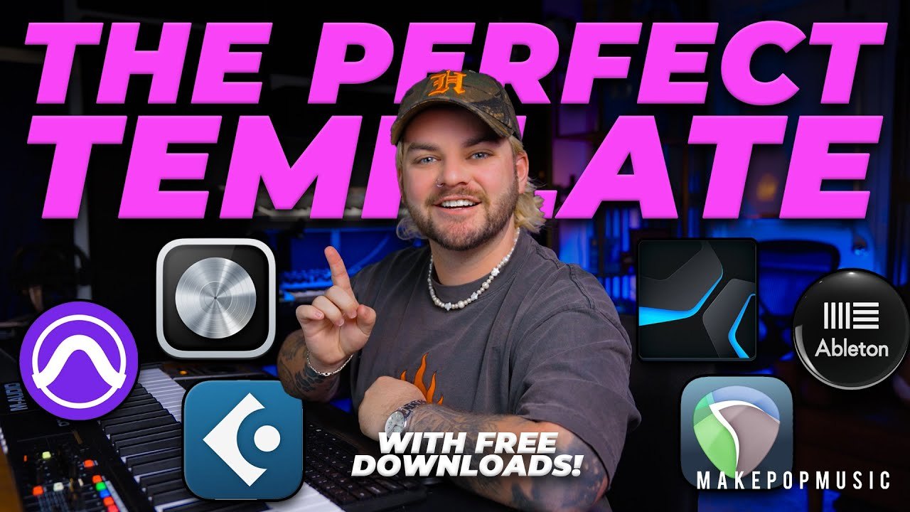 Free Cubase 13 Pop Production Template (Make Pop Music, Austin Hull)