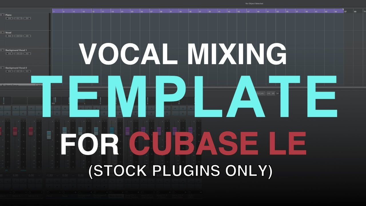 Free Cubase LE / Elements 11 Vocal Mixing Template (Kristen Parisi)