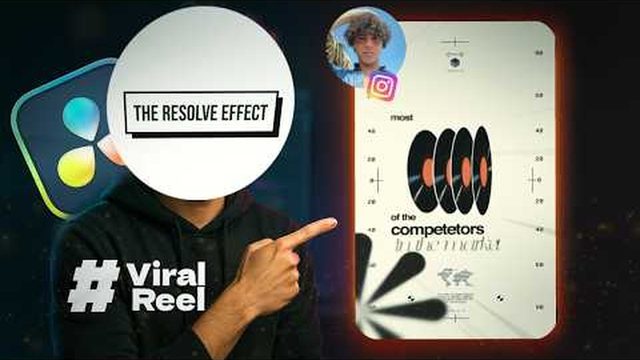 Free DaVinci Resolve Fusion Project: Animate Like a Viral Creator