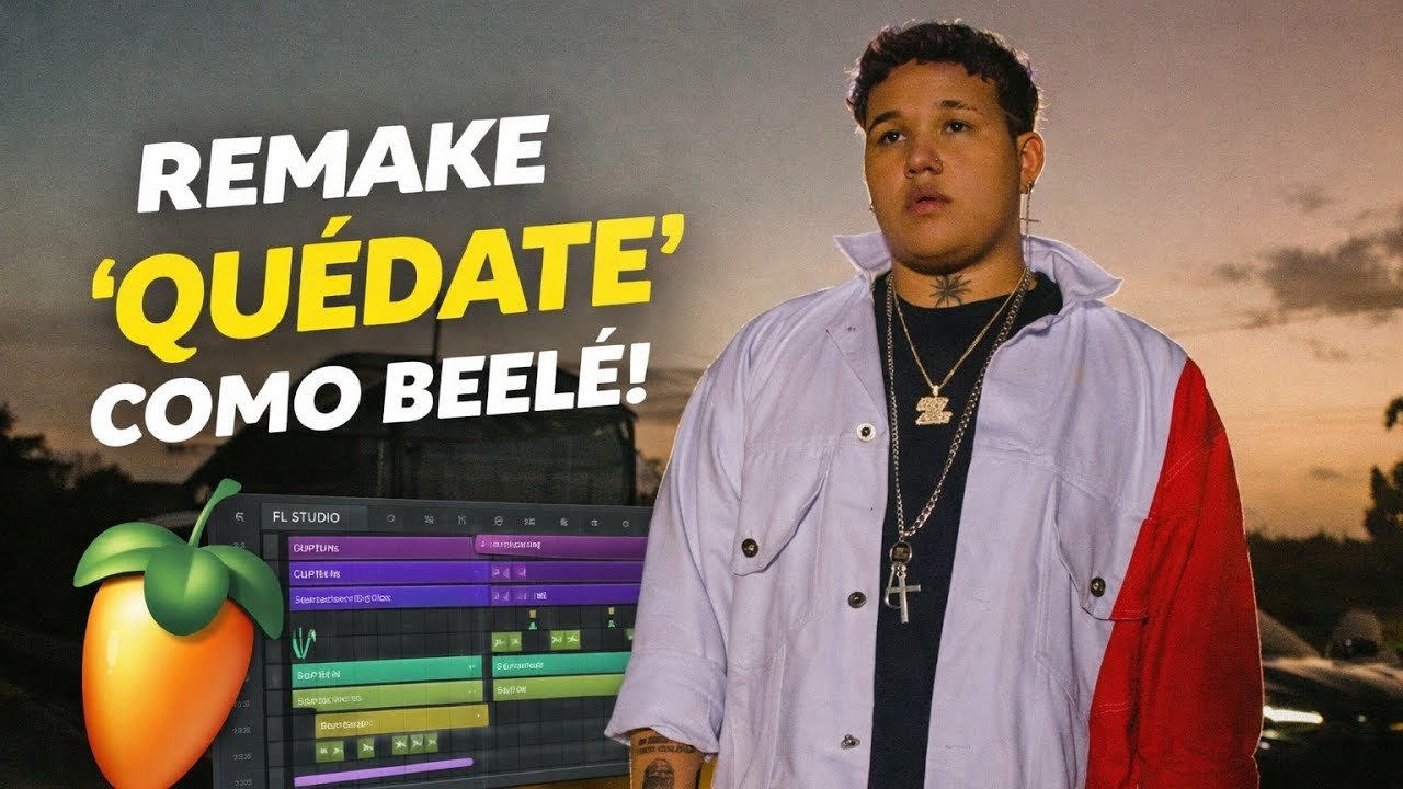Free FLP: Beelé 'Quédate' Latin Pop Remake in FL Studio (Frid Beats)