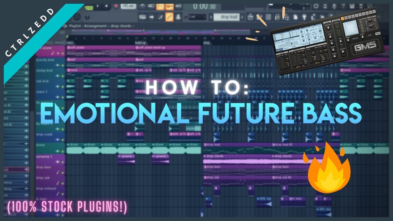 Free FL Studio 20 FLP: Emotional Future Bass, Stock Only (Ctrlzedd)
