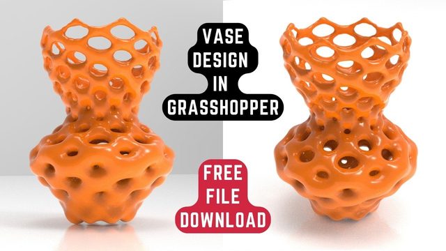 Free Grasshopper Definition: Parametric Twisted Vase (architutors)