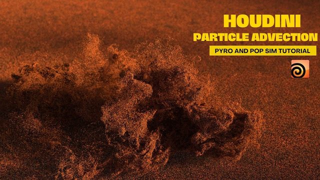Free Houdini HIP: Sparse Pyro to POP Particle Advection (Tutorialavi)