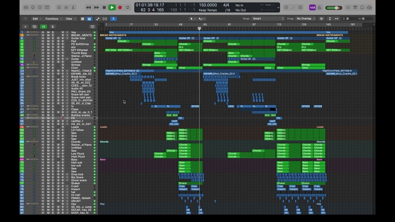 Free Logic Pro EDM Pop / Dance Pop Remix Project (Kevin Lee)