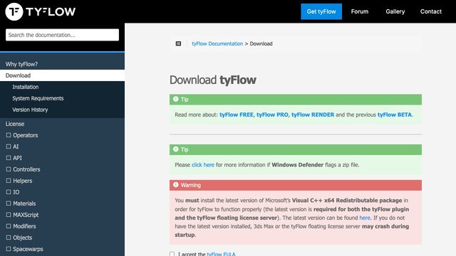 Free tyFlow Example Scene Pack: 105 Official 3ds Max Files