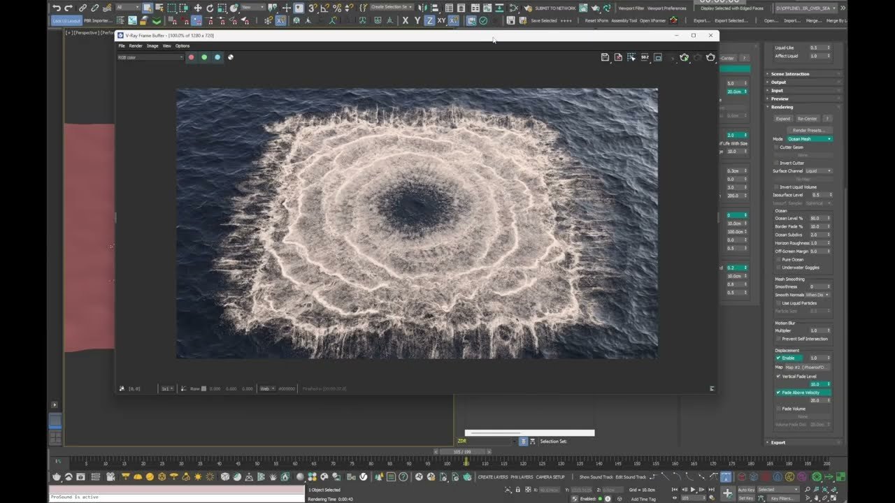Free 3ds Max 2021 Phoenix FD Downwash Scene (Zdravko Pavlov)