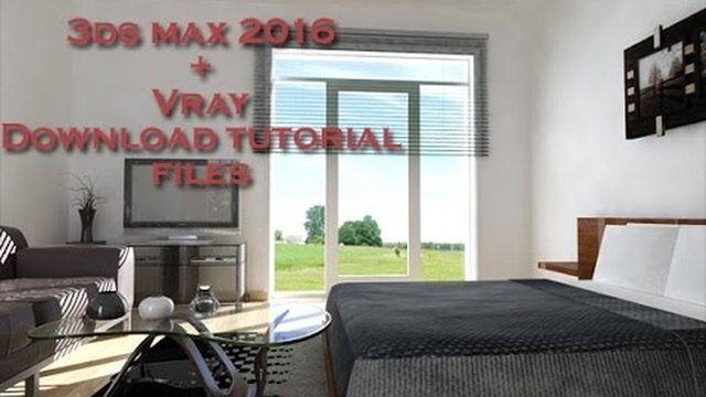 Free 3ds Max 2016 V-Ray Simple Interior Scene (Giovanni Messina)