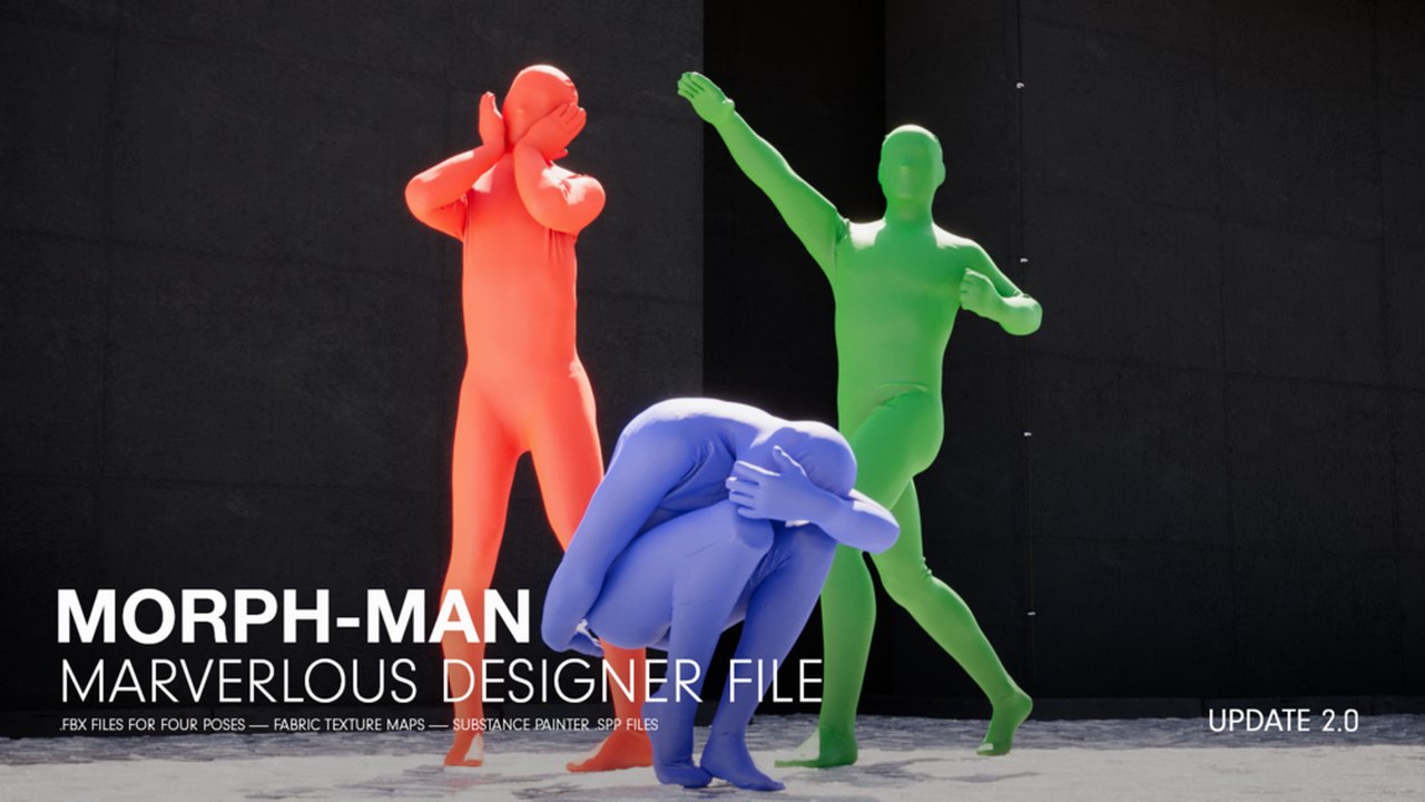 Free MD Project: Morph-Man Full-Body Morph Suit (Blauw Films)