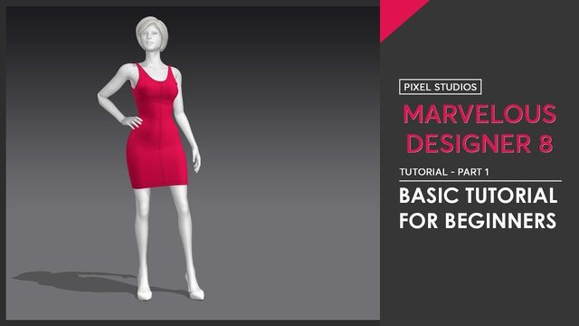 Free Marvelous Designer 8 Beginner Project File (This is Sherry)