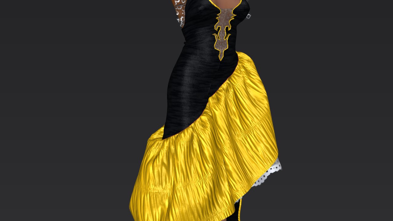 Free Marvelous Designer 6 Project: My First Dress (12catblack)