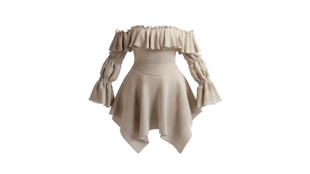 Free CLO/MD Project: Ruffled Top and Square Skirt (Karla Almonte)