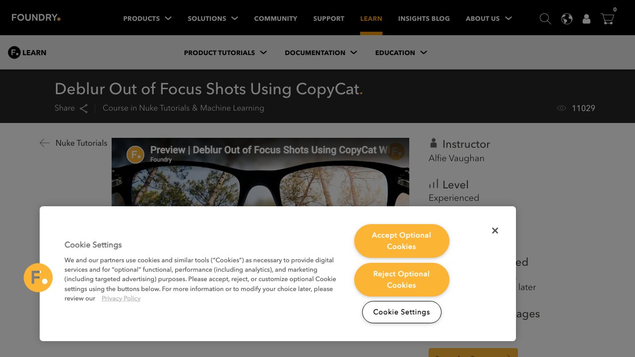 Free NukeX 13.2 Scripts: Deblur Footage with CopyCat (Foundry Learn)