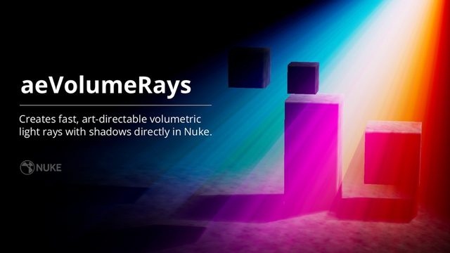 Free Nuke Scripts: aeVolumeRays God Rays Breakdown (Aitor Echeveste)