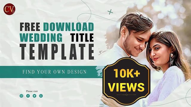 Free Premiere Pro Wedding Title: Premium Silk (Classic Videography)