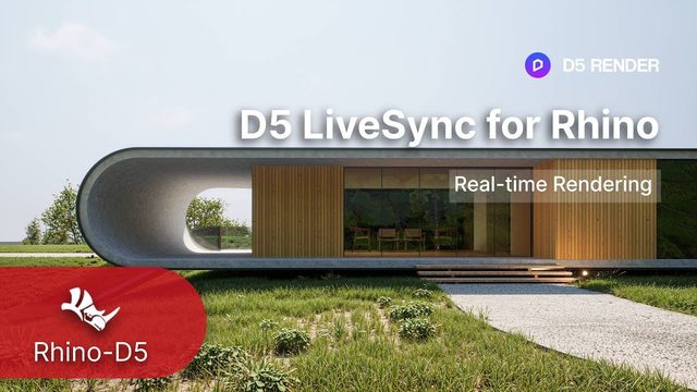 Free Rhino Scene + D5 Render File: D5 LiveSync Demo (D5 Official)