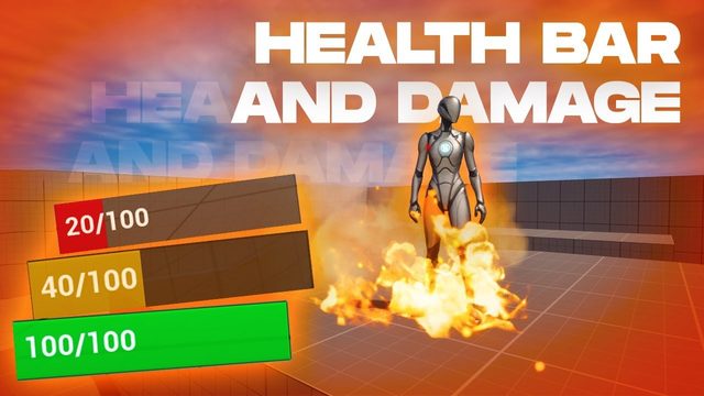 Free UE5 Blueprint Project: Health Bar and Damage System (MelvinTang)
