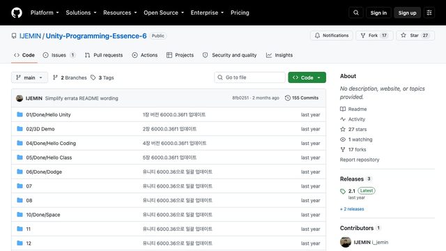 Free Unity 6 Projects: Retro's Unity Game Programming Essence (IJEMIN)